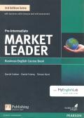 MARKET LEADER PRE-INTERMEDIATE.  BUSINESS ENGLISH COURSE BOOK