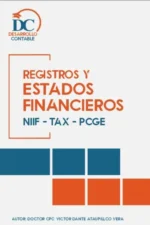 REGISTROS Y ESTADOS FINANCIEROS. 2 TOMOS, NIIF - TAX – PCGE
