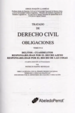 TRATADO DE DERECHO CIVIL OBLIGACIONES TOMO IV. A