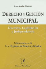 DERECHO Y GESTIÓN MUNICIPAL