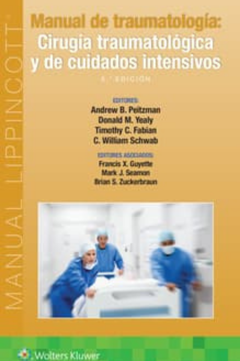 MANUAL DE TRAUMATOLOGIA. CIRUGÍA TRAUMATOLOGICA Y DE CUIDADOS INTENSIVOS