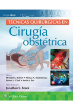 TÉCNICAS QUIRÚRGICAS EN CIRUGÍA OBSTÉTRICA